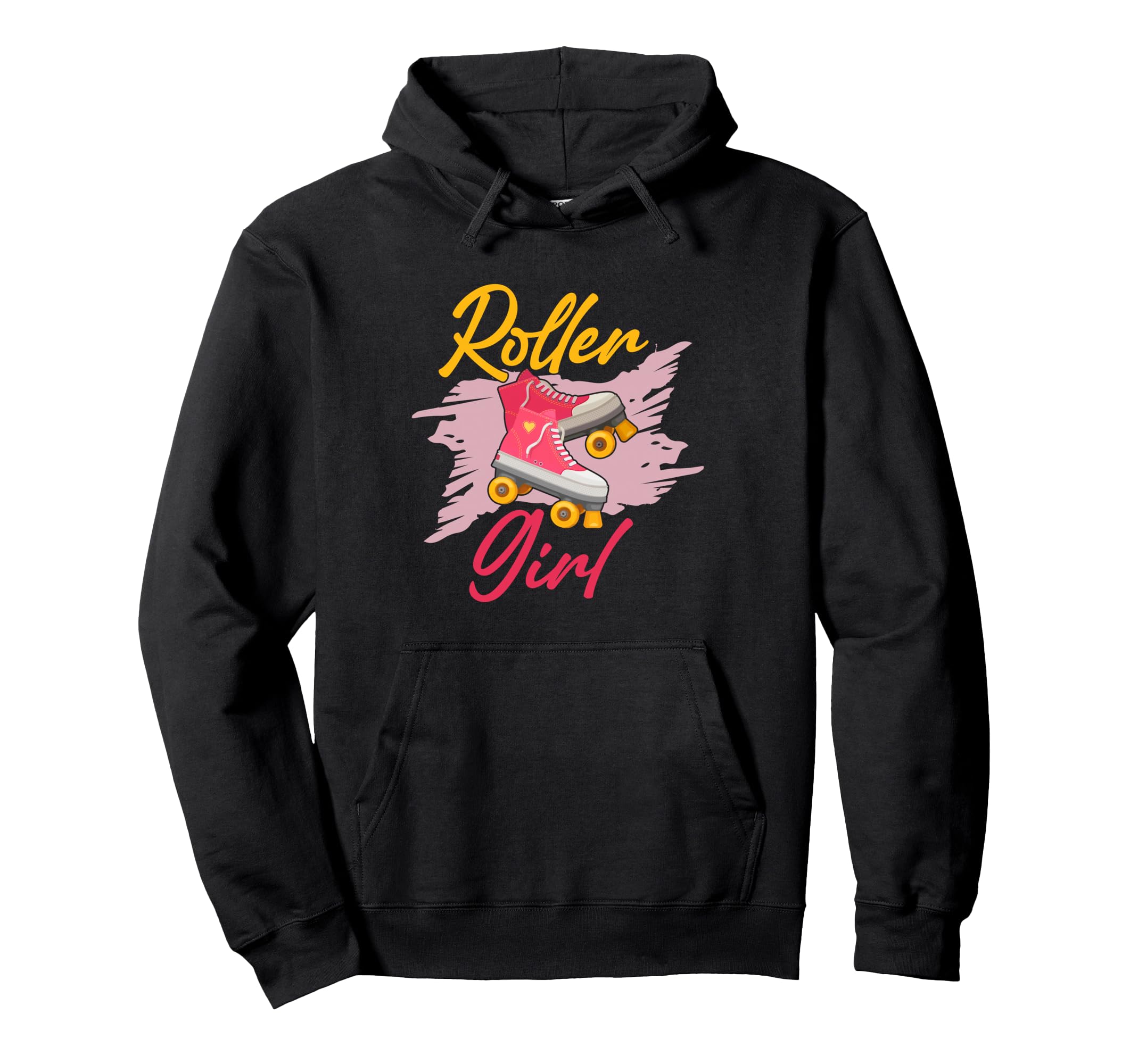 Roller Skate 70S 80S Skating Hoodie - Fun Novelty Design Men Women - T-Shirt, Sweatshirt, Hoodie