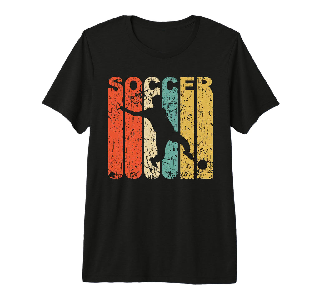 Soccer Player Silhouette Sports T-Shirt - Custom Art Print Unisex - T-Shirt, Sweatshirt, Hoodie