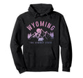 Wyoming Cowboy State Mountains Bear Hoodie - Streetwear Style for Adults - T-Shirt, Sweatshirt, Hoodie