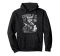 Pembroke Welsh Corgi Motorbike Love Hoodie - Fun Novelty Design Men Women - T-Shirt, Sweatshirt, Hoodie