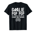 Hockey Goalie Pop Pop Ice Hockey T-Shirt - Novelty Apparel for Adults - T-Shirt, Sweatshirt, Hoodie