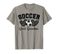 Soccer Great Grandma Matching T-Shirt - Fun Novelty Design for Adults - T-Shirt, Sweatshirt, Hoodie