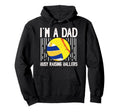 Im Dad Busy Raising Ballers Softball Hoodie - Graphic Print for Adults - T-Shirt, Sweatshirt, Hoodie