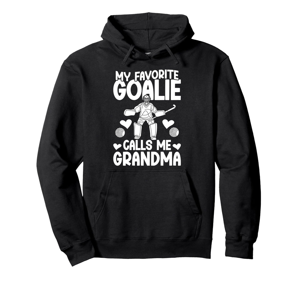Field Hockey Goalie Grandma Field Hoodie - Minimalist Print Men Women - T-Shirt, Sweatshirt, Hoodie