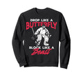Ice Hockey Goalie Goalkeeper Drop Sweatshirt - Novelty Apparel Men Women - T-Shirt, Sweatshirt, Hoodie