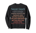 Soccer Coach Funny Gifts Sweatshirt - Custom Art Print for Adults - T-Shirt, Sweatshirt, Hoodie