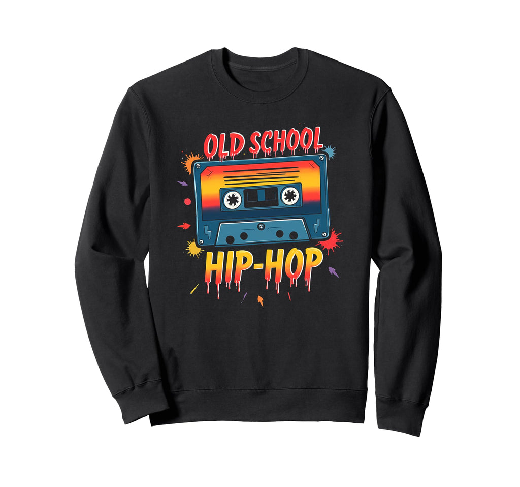 Exciting Old School Hiphop Cassette Sweatshirt - Streetwear Style Men Women - T-Shirt, Sweatshirt, Hoodie