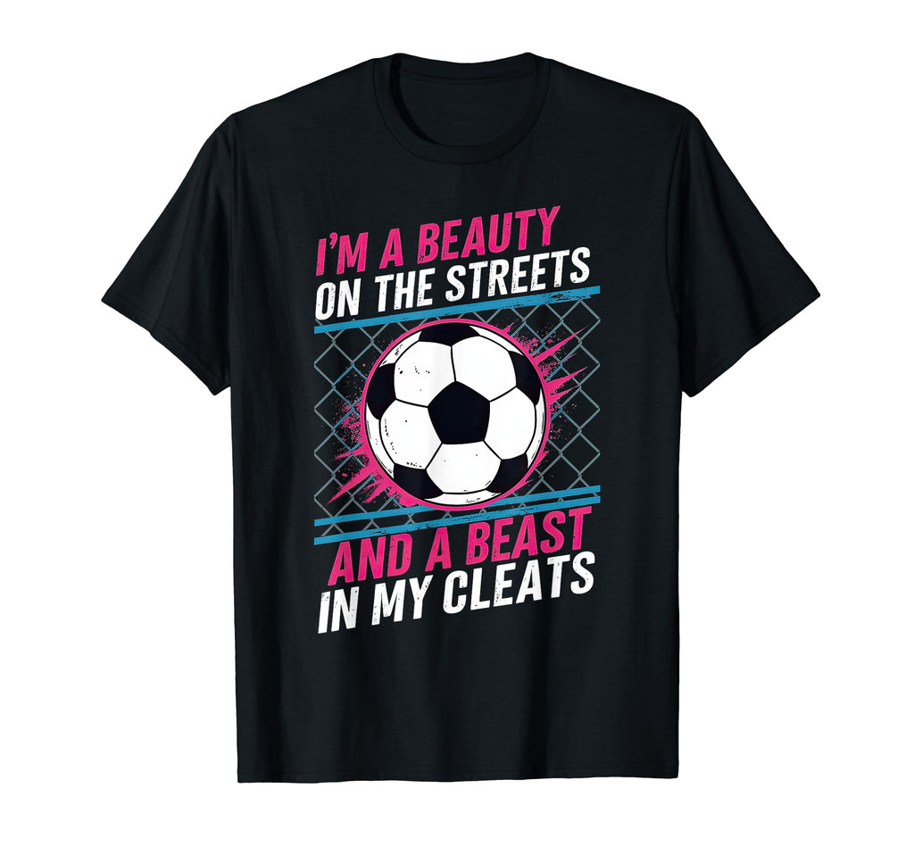 Soccer Player Gifts Team Cleats Mom T-Shirt - Novelty Apparel Men Women - T-Shirt, Sweatshirt, Hoodie