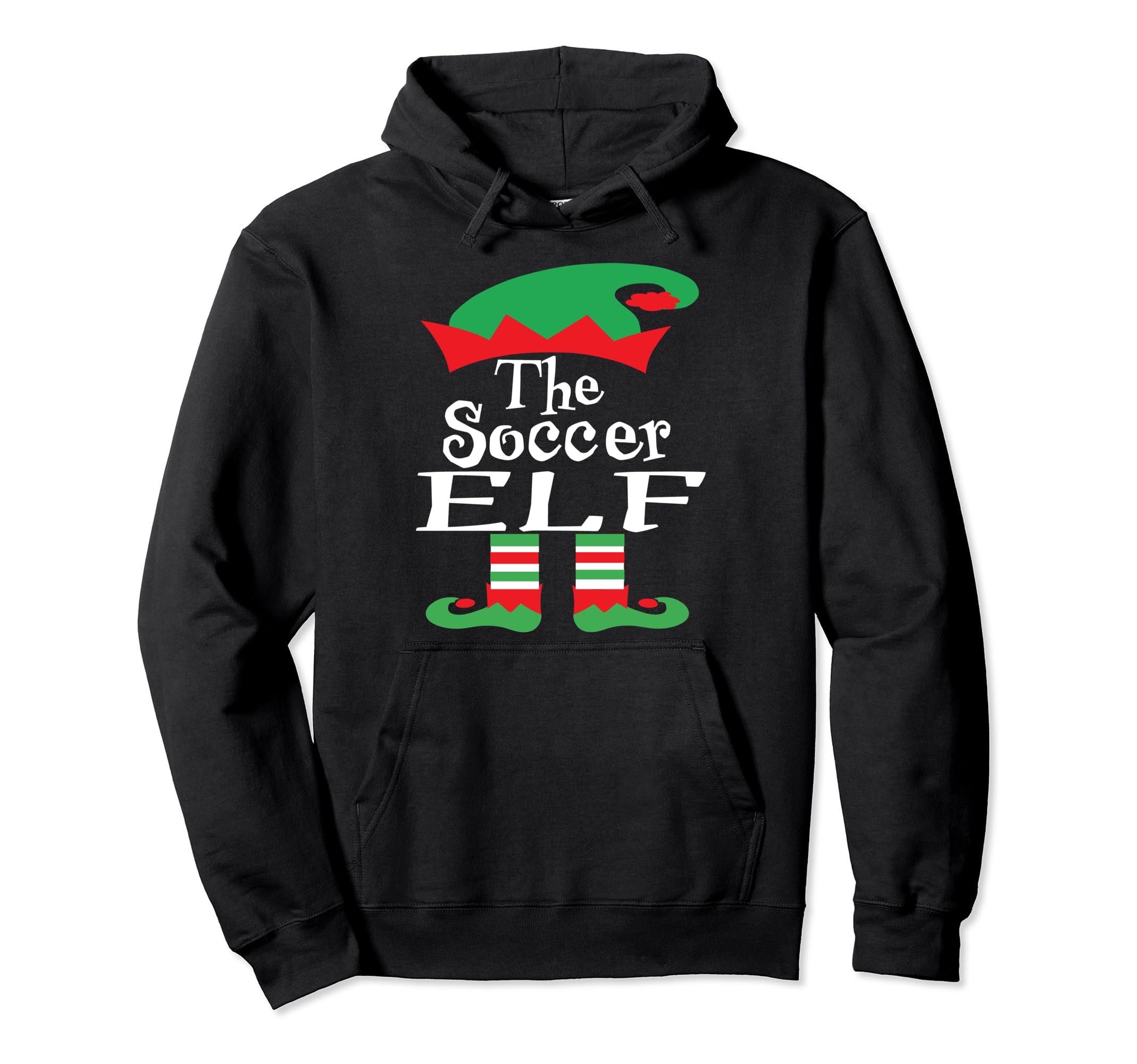 Funny Soccer Elf Sport Athlete Teens Gifts Hoodie - Custom Art Print Unisex - T-Shirt, Sweatshirt, Hoodie