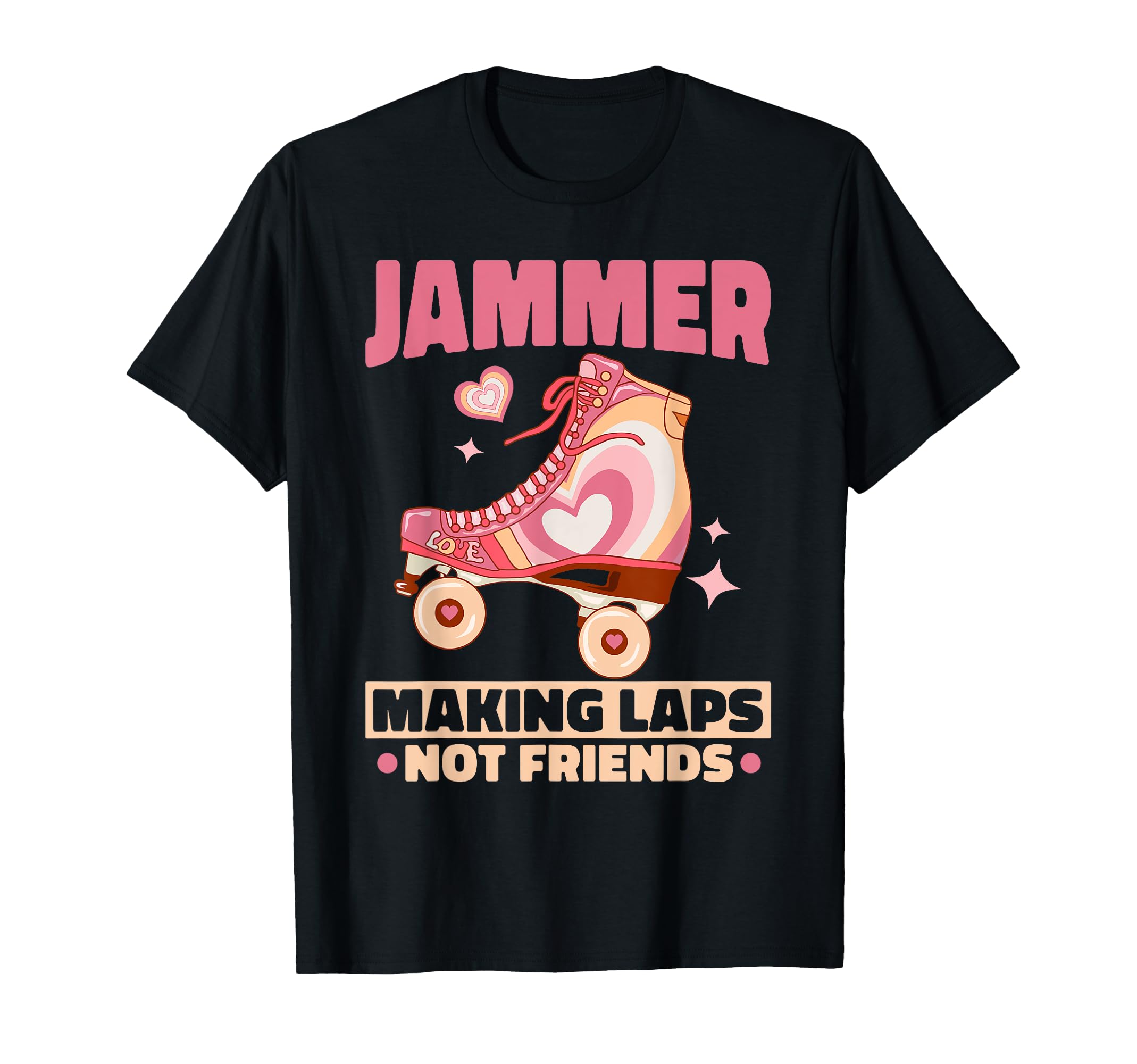 Roller Derby Skate Colorful Roller T-Shirt - Trendy Graphic Men Women - T-Shirt, Sweatshirt, Hoodie