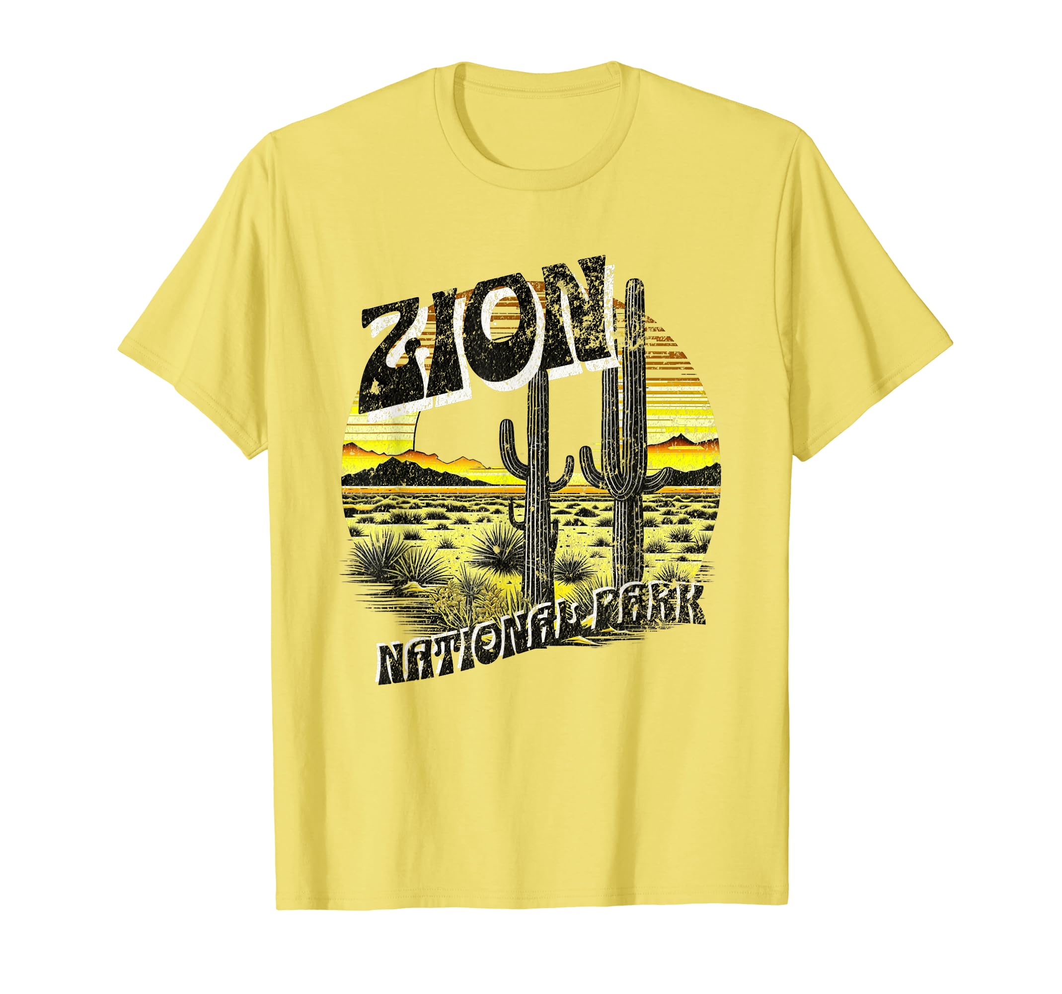 Zion National Park Utah Usa Outdoor Hoodie - Fun Novelty Design for Adults - T-Shirt, Sweatshirt, Hoodie