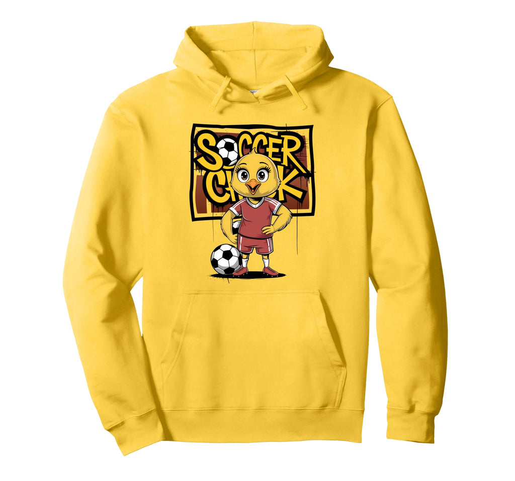 Soccer Chick Soccer Player Soccer Hoodie - Minimalist Print Men Women - T-Shirt, Sweatshirt, Hoodie