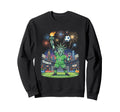 Liberty Saves Statue Liberty Sweatshirt - Aesthetic Graphic Men Women - T-Shirt, Sweatshirt, Hoodie