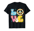 Peace Sign Love 60S 70S Tie Dye Hippie T-Shirt - Novelty Apparel Unisex - T-Shirt, Sweatshirt, Hoodie