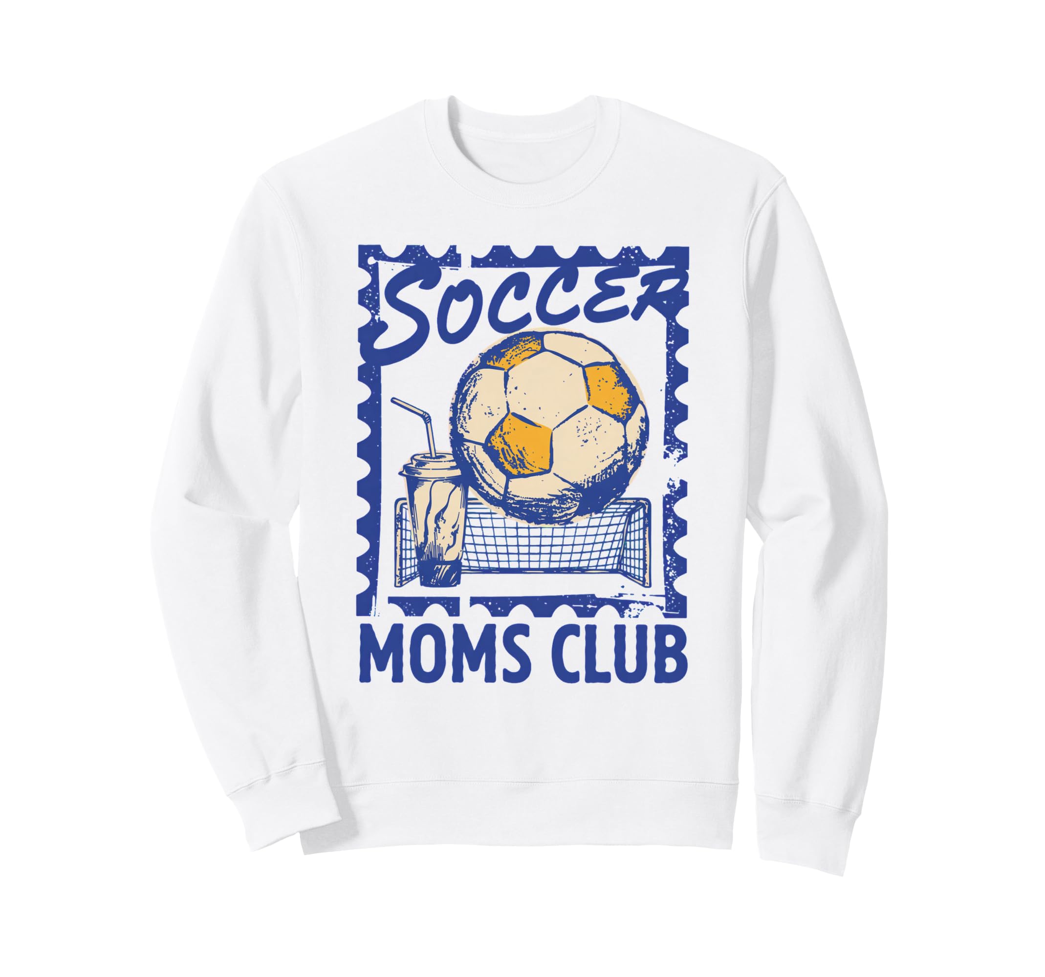 Soccer Football Moms Club Funny Sweatshirt - Aesthetic Graphic for Adults - T-Shirt, Sweatshirt, Hoodie
