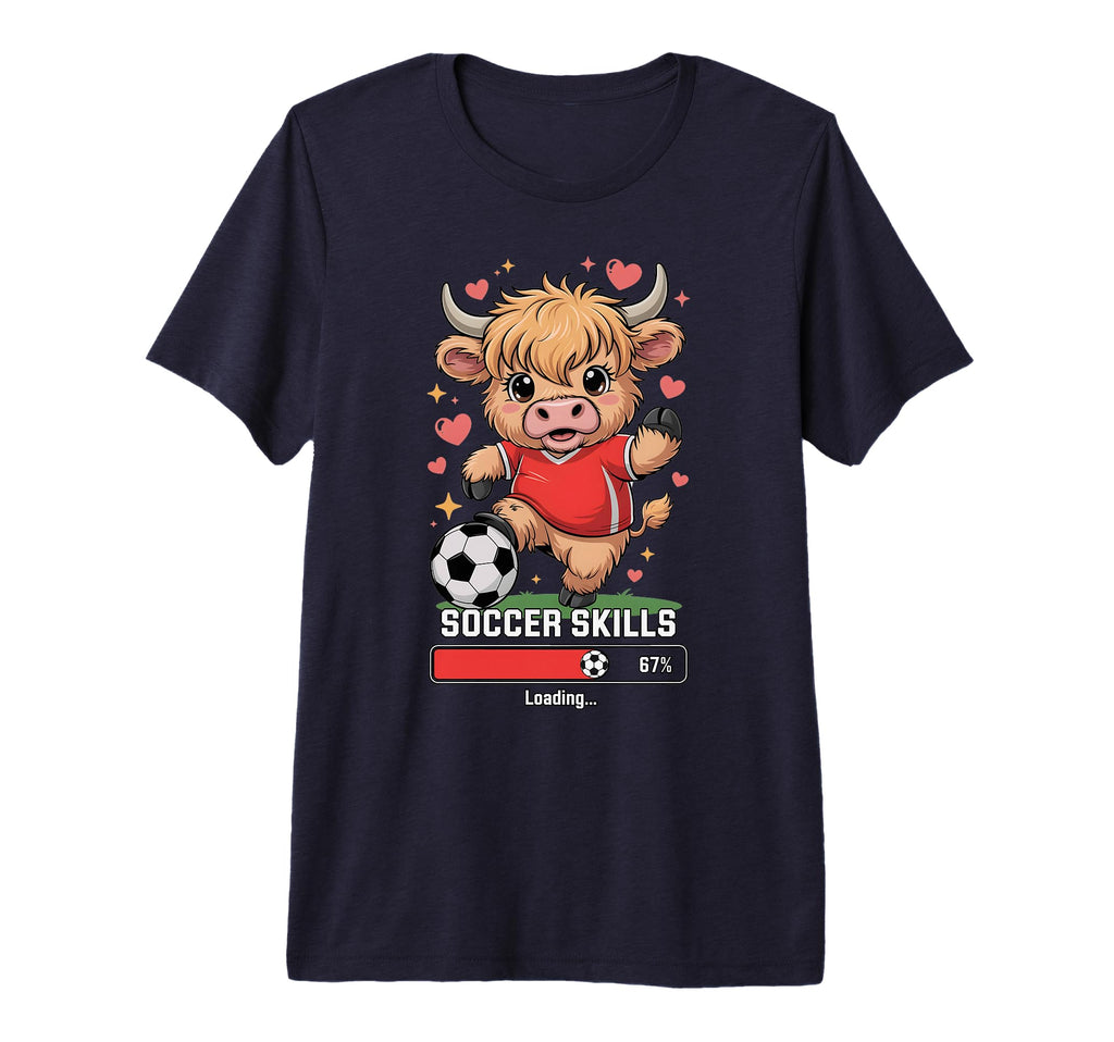 Soccer Skills Loading Heifer Team T-Shirt - Casual Everyday Wear Men Women - T-Shirt, Sweatshirt, Hoodie
