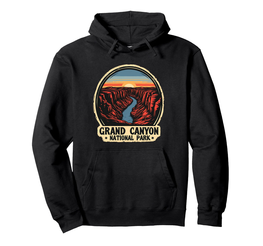 Grand Canyon Hiking Arizona Hoodie - Graphic Print Men Women - T-Shirt, Sweatshirt, Hoodie