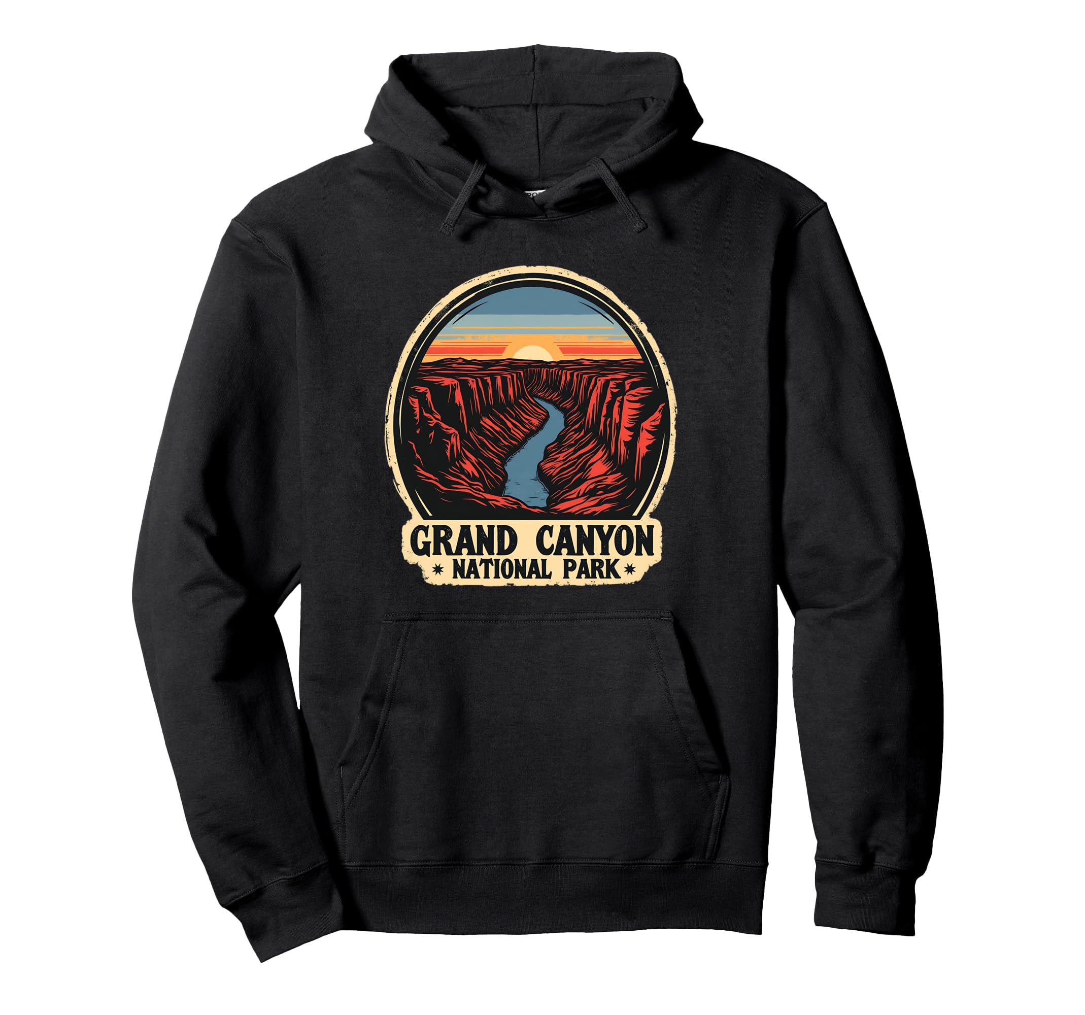 Grand Canyon Hiking Arizona Hoodie - Graphic Print Men Women - T-Shirt, Sweatshirt, Hoodie