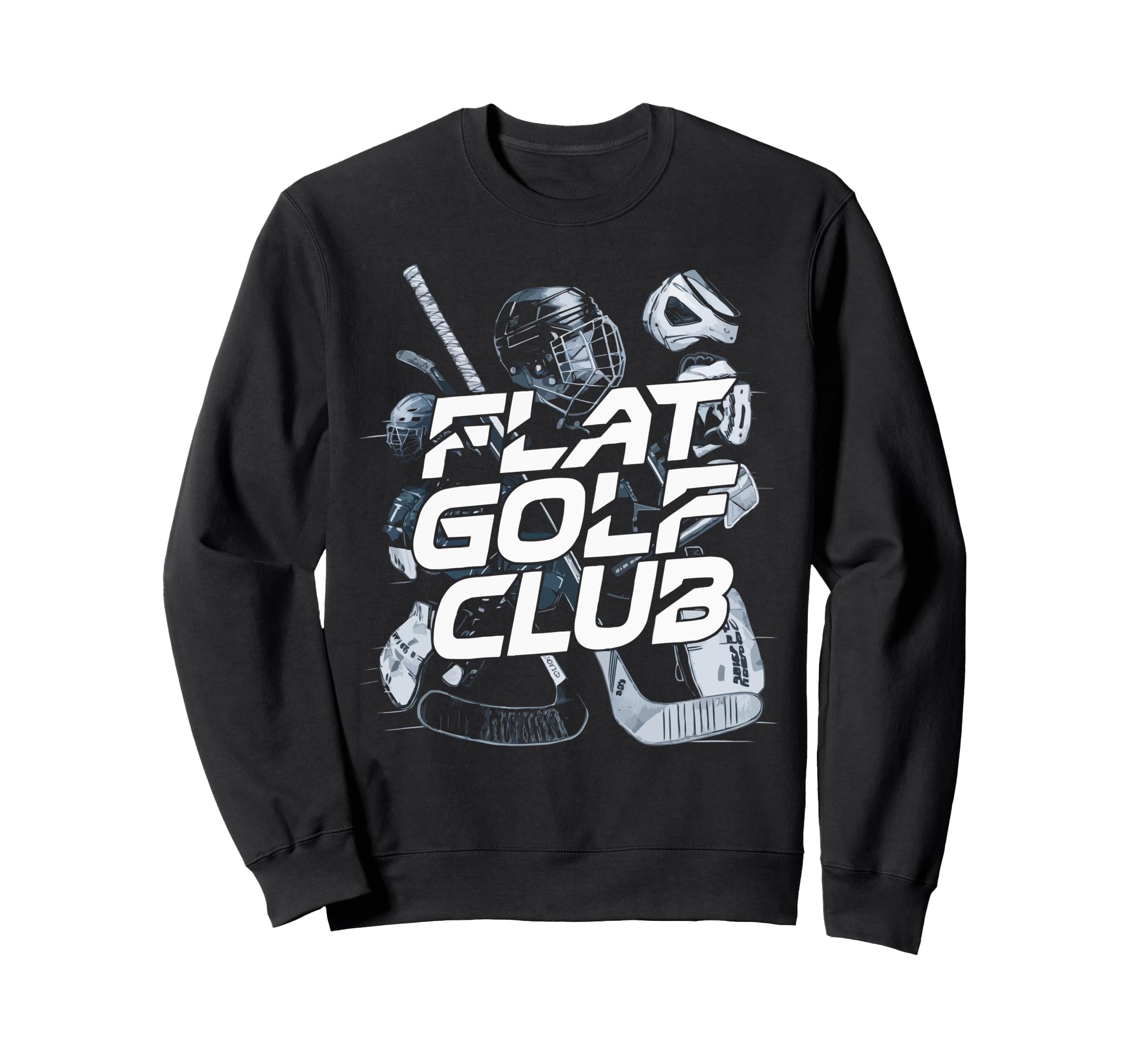 Funny Ice Hockey Player Winter Sweatshirt - Fun Novelty Design for Adults - T-Shirt, Sweatshirt, Hoodie