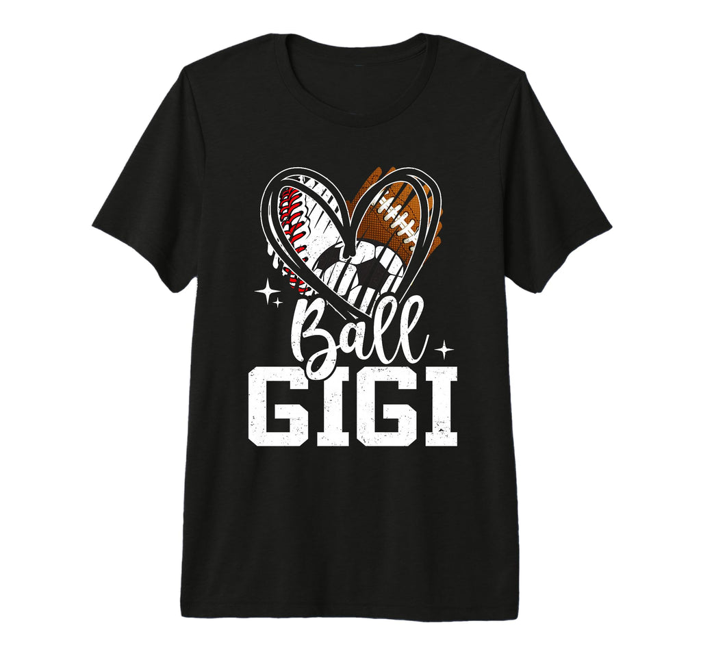 Ball Gigi Baseball Football Soccer Ball T-Shirt - Graphic Print Unisex - T-Shirt, Sweatshirt, Hoodie