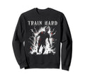 Train Hard Zombie Creepy Soccer Sweatshirt - Unique Graphic for Adults - T-Shirt, Sweatshirt, Hoodie