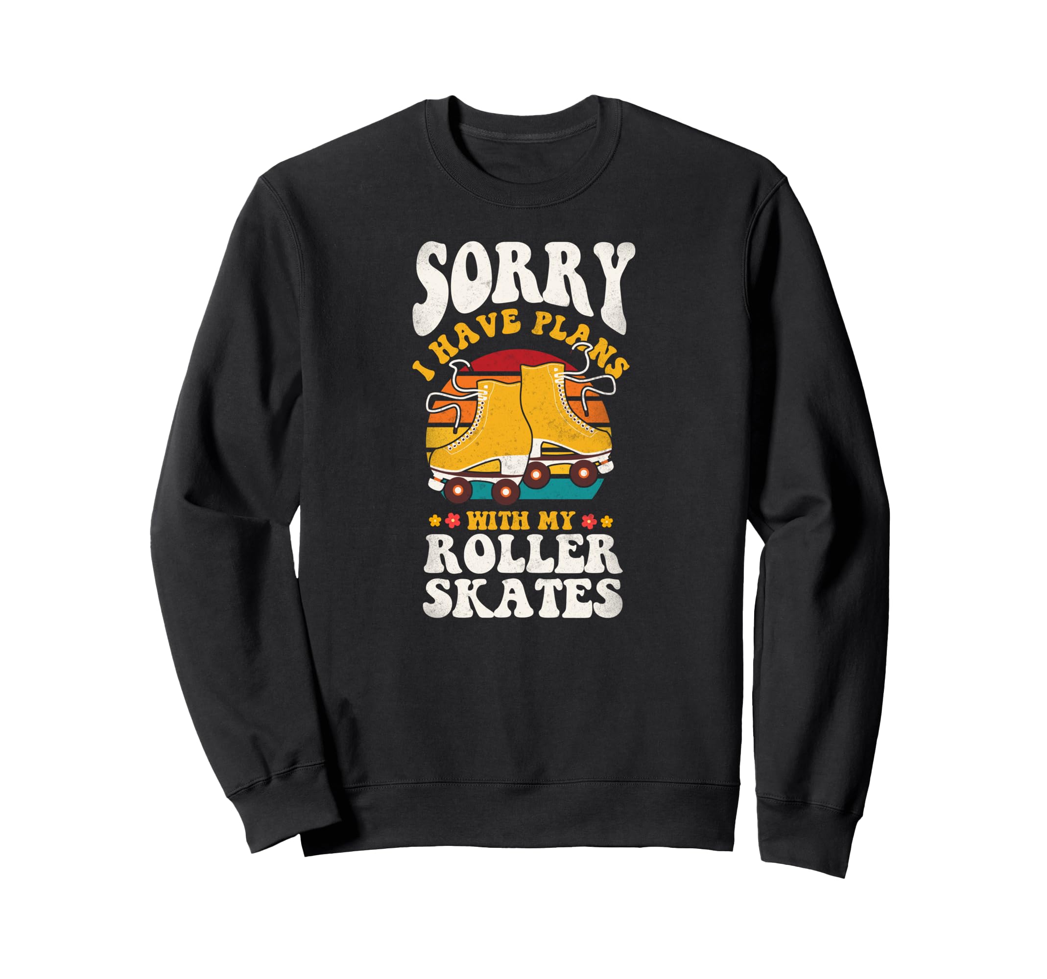 Roller Skating Skate 1970S Sweatshirt - Graphic Print Men Women - T-Shirt, Sweatshirt, Hoodie