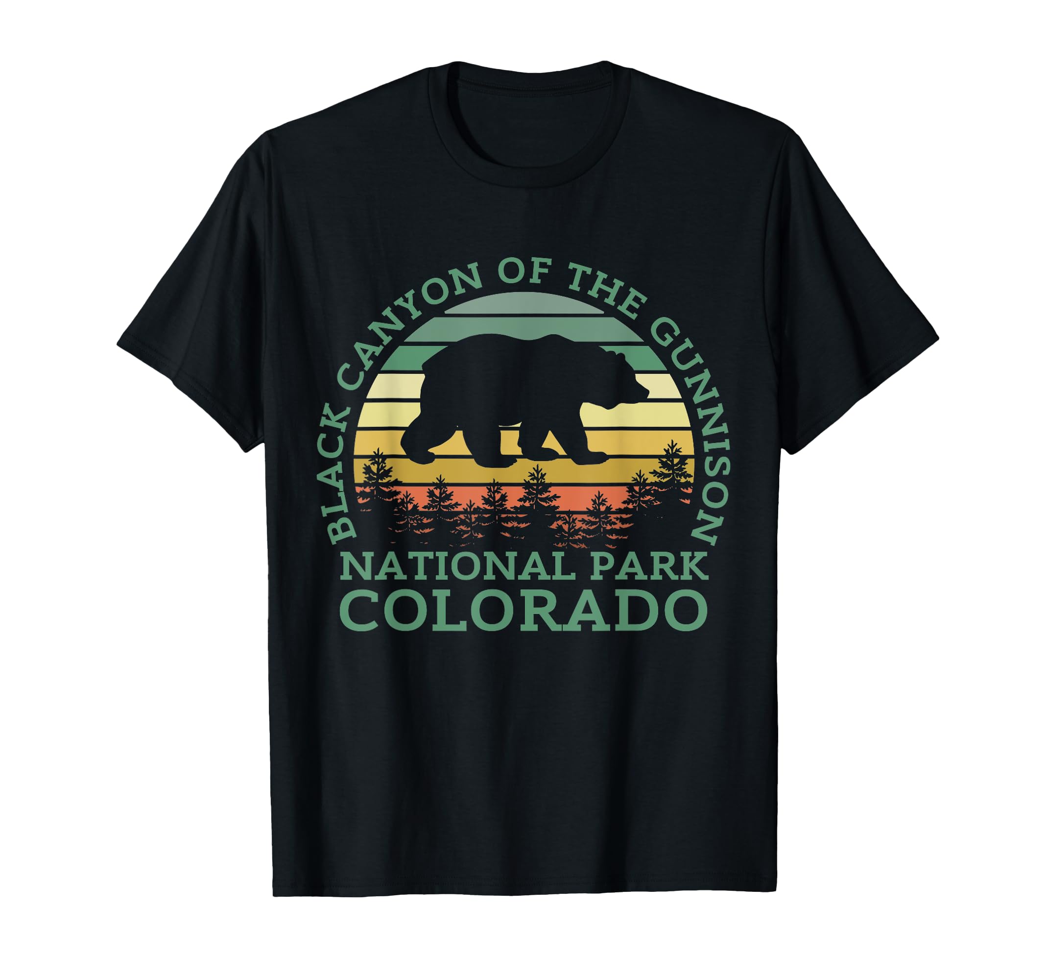 Black Canyon Gunnison National Park T-Shirt - Unique Graphic Men Women - T-Shirt, Sweatshirt, Hoodie