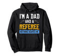Referee Ref Gift Whistle Dad Soccer Hoodie - Aesthetic Graphic Unisex - T-Shirt, Sweatshirt, Hoodie