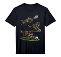 Mens Raccoon Soccer Performance T-Shirt - Custom Art Print Unisex - T-Shirt, Sweatshirt, Hoodie