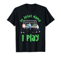 Jesus Name Play Field Hockey Player Team T-Shirt - Custom Art Print Unisex - T-Shirt, Sweatshirt, Hoodie