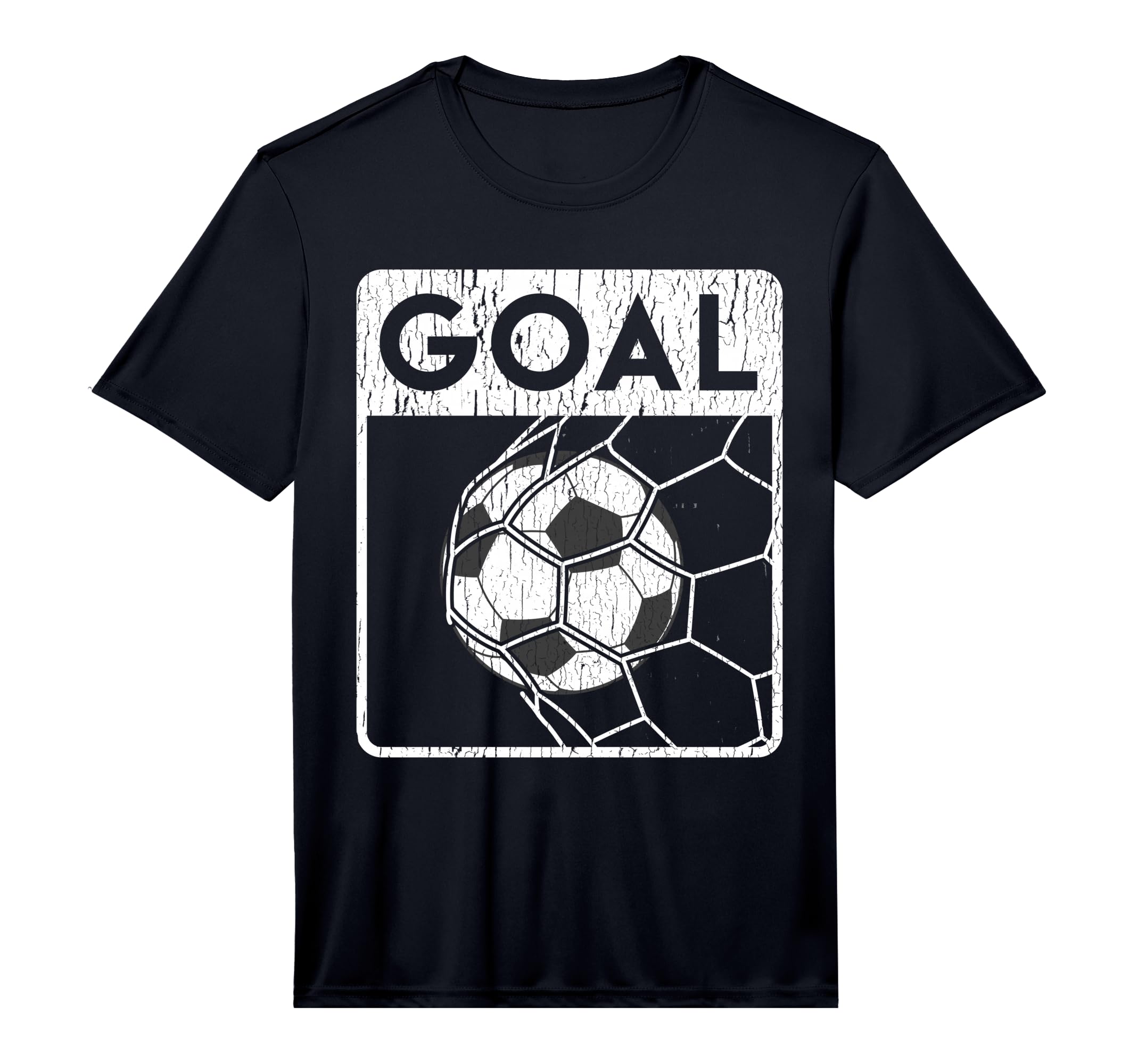 Soccer Ball Goal Funny Player Sports T-Shirt - Custom Art Print Men Women - T-Shirt, Sweatshirt, Hoodie