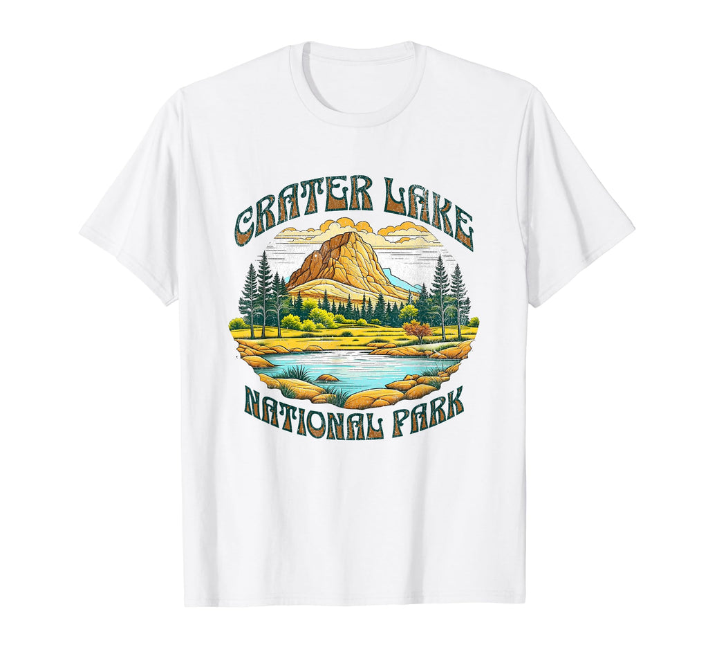 Crater Lake National Park Oregon Sweatshirt - Unique Graphic for Adults - T-Shirt, Sweatshirt, Hoodie