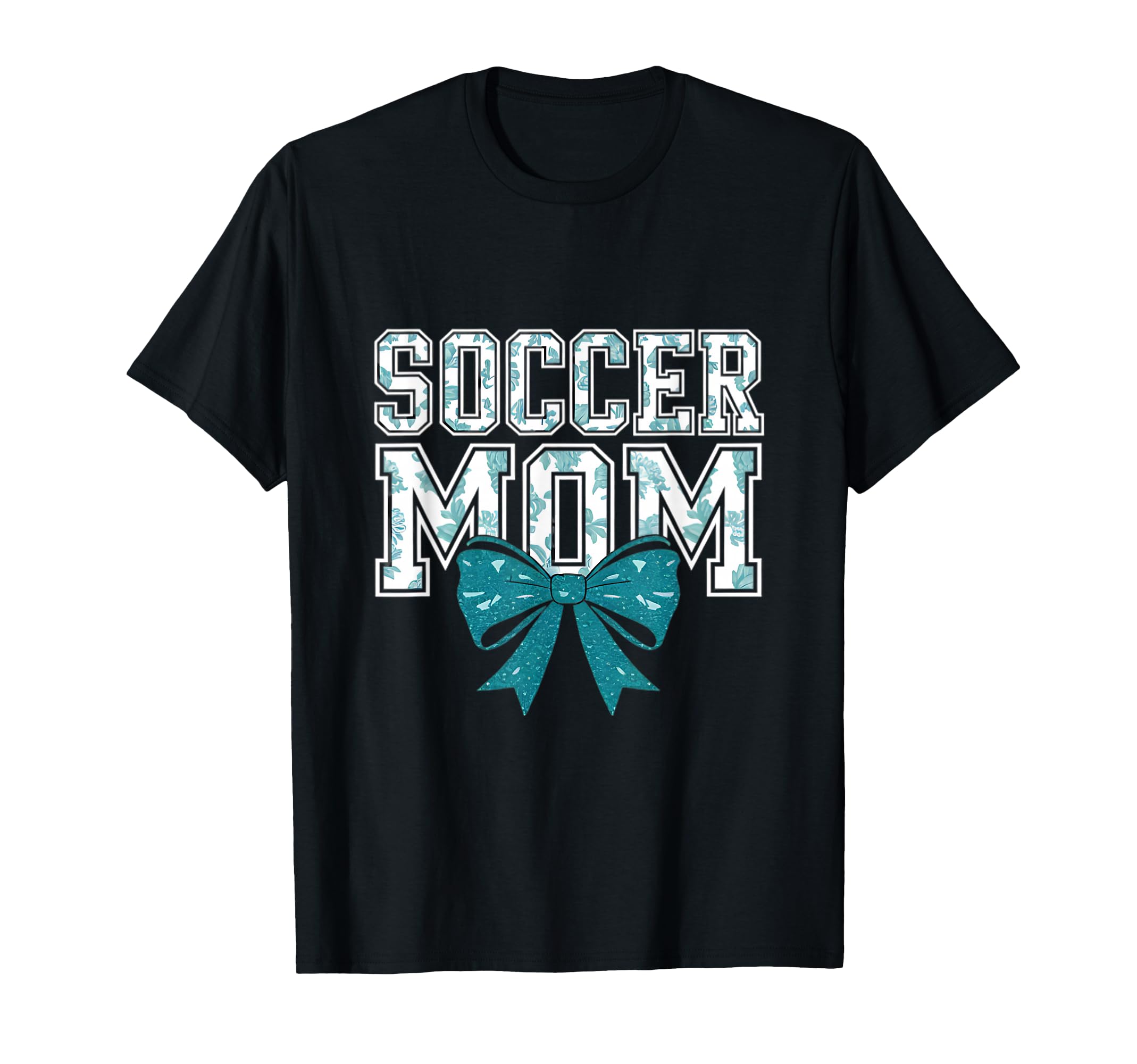 Soccer Mom Coquette Bow Mothers Day T-Shirt - Minimalist Print Unisex - T-Shirt, Sweatshirt, Hoodie