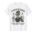 Cleats Chaos Skeleton Soccer Mom T-Shirt - Casual Everyday Wear Men Women - T-Shirt, Sweatshirt, Hoodie