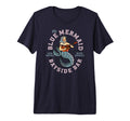 Sailor Mermaid Tattoo Guitar Music T-Shirt - Aesthetic Graphic for Adults - T-Shirt, Sweatshirt, Hoodie