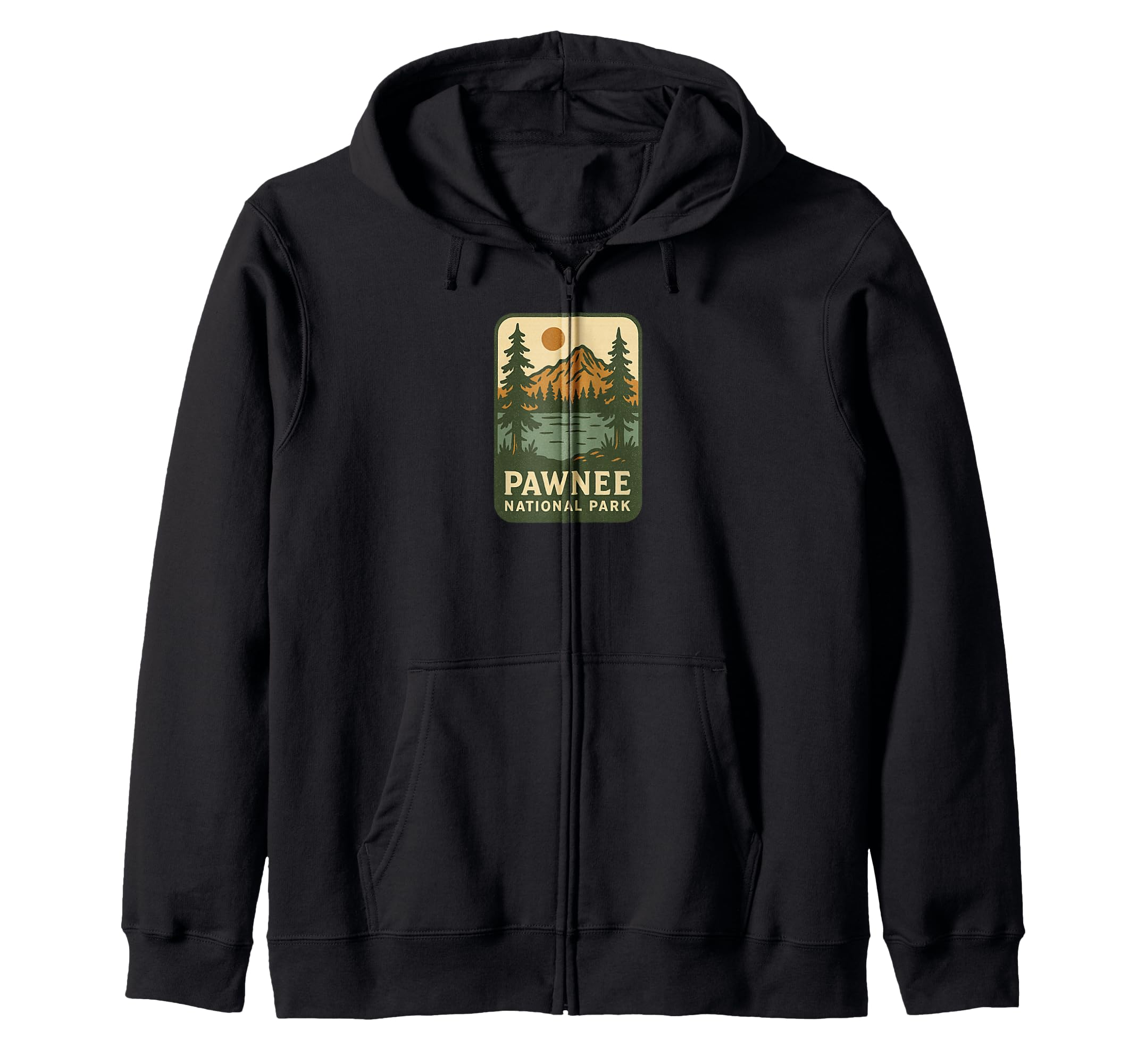 Pawnee National Park Hat Postcard Co T-Shirt - Custom Art Print for Adults - T-Shirt, Sweatshirt, Hoodie