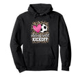 Classy Until Kickoff Soccer Mom Soccer Hoodie - Trendy Graphic for Adults - T-Shirt, Sweatshirt, Hoodie