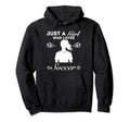 Just Who Loves Soccer Hoodie - Fun Novelty Design for Adults - T-Shirt, Sweatshirt, Hoodie