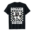 Soccer Sister Soccer Sis Coquette Bow T-Shirt - Graphic Print Men Women - T-Shirt, Sweatshirt, Hoodie