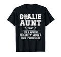 Hockey Goalie Aunt Hockey Keeper Aunt T-Shirt - Unique Graphic Unisex - T-Shirt, Sweatshirt, Hoodie