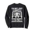 Im Hockey Keeper Grandma Hockey Sweatshirt - Fun Novelty Design for Adults - T-Shirt, Sweatshirt, Hoodie