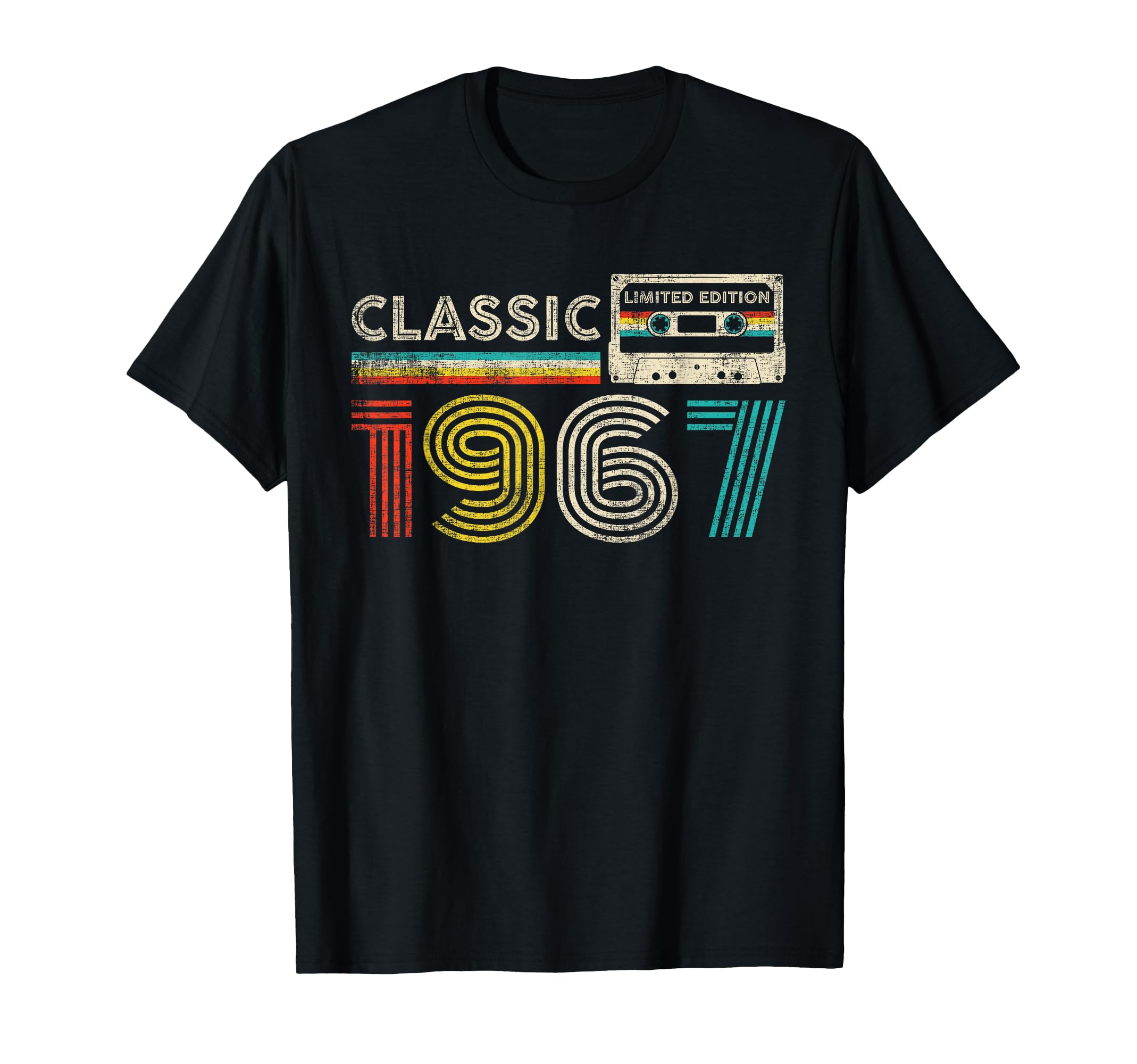 1967 Birthday 1967 Cassette Tape T-Shirt - Novelty Apparel Men Women - T-Shirt, Sweatshirt, Hoodie