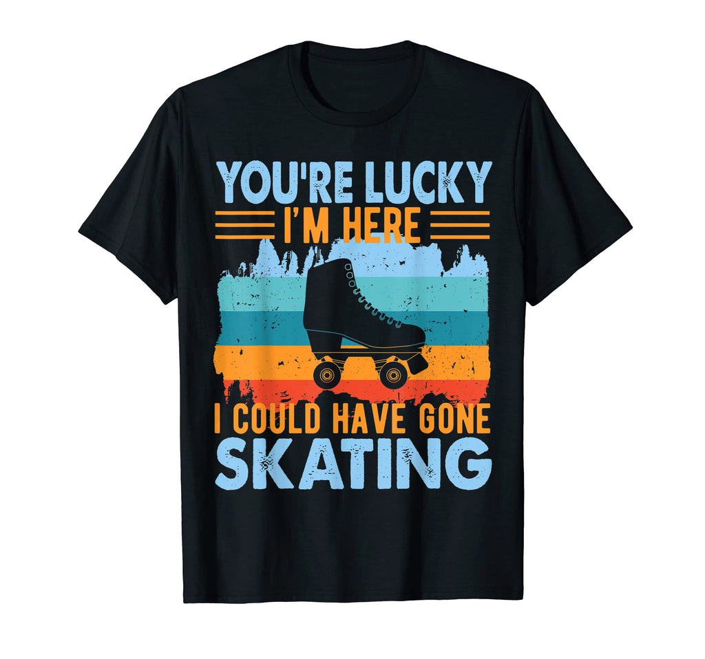 Roller Skating Skater Skate 70S 80S T-Shirt - Streetwear Style Unisex - T-Shirt, Sweatshirt, Hoodie