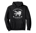 Everglades National Park Alligators Hoodie - Minimalist Print Men Women - T-Shirt, Sweatshirt, Hoodie