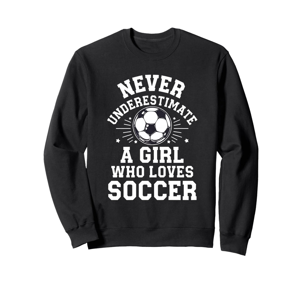 Soccer Players Soccer Soccer Sweatshirt - Aesthetic Graphic Men Women - T-Shirt, Sweatshirt, Hoodie