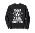 Soccer Players Soccer Soccer Sweatshirt - Aesthetic Graphic Men Women - T-Shirt, Sweatshirt, Hoodie