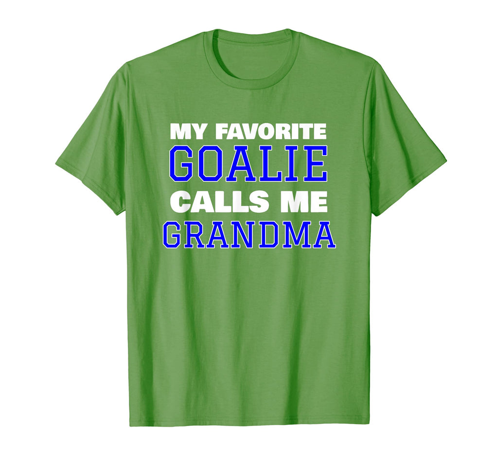 My Favorite Goalie Calls Me Grandma T-Shirt - Custom Art Print for Adults - T-Shirt, Sweatshirt, Hoodie