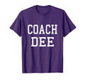 Coach Dee Custom Football Soccer T-Shirt - Unique Graphic Men Women - T-Shirt, Sweatshirt, Hoodie