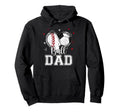 Ball Dad Baseball Soccer Heart Nana Hoodie - Fun Novelty Design Men Women - T-Shirt, Sweatshirt, Hoodie