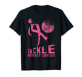 Tackle Breast Cancer Soccer Football T-Shirt - Graphic Print for Adults - T-Shirt, Sweatshirt, Hoodie